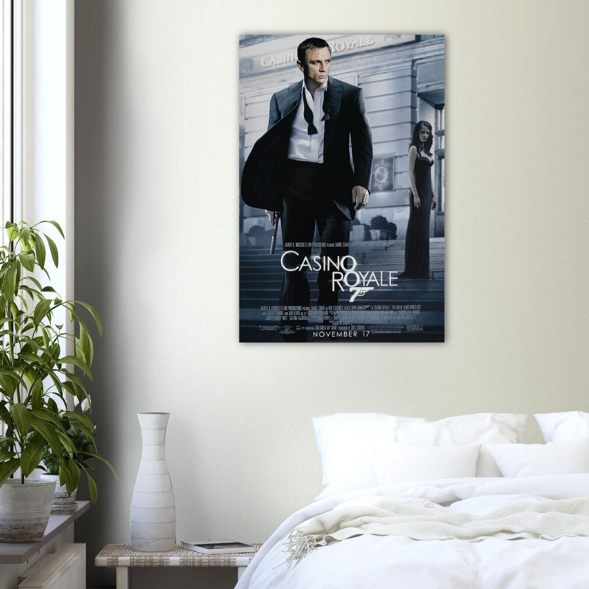 Casino Royale - James Bond 007 Movie Poster - Daniel Craig - US Teaser #3