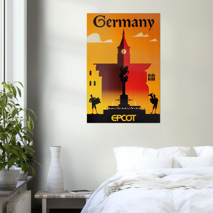 Disney Epcot Center Attraction Poster - Germany - Disney World D23