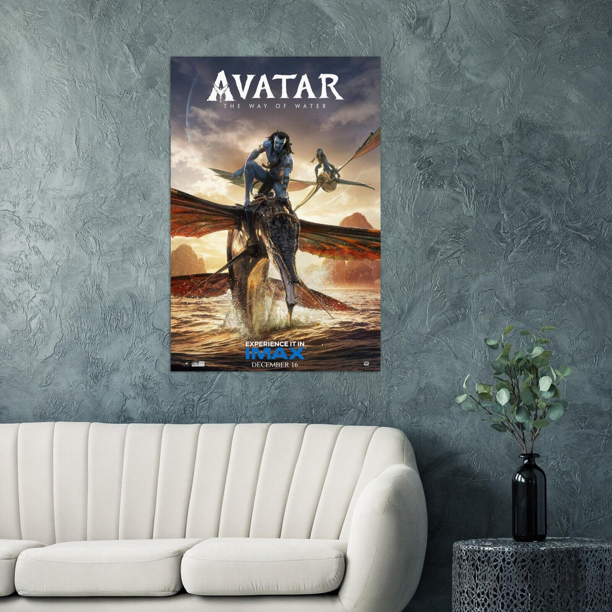 Avatar 2 - The Way of Water Movie Poster 2022 - Alternate #1 - James Cameron