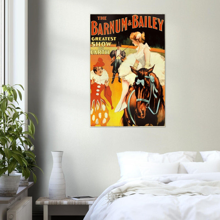 Circus, Clown, Carnivals Barnum and Bailey Circus Poster Vintage #2