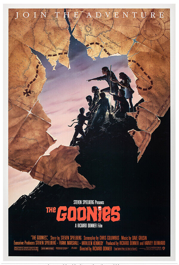 The Goonies - Steven Spielberg - US Version #1 - Movie Poster