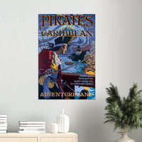 Disney Attraction Poster - Pirates of the Caribbean Disneyland Paris Vintage