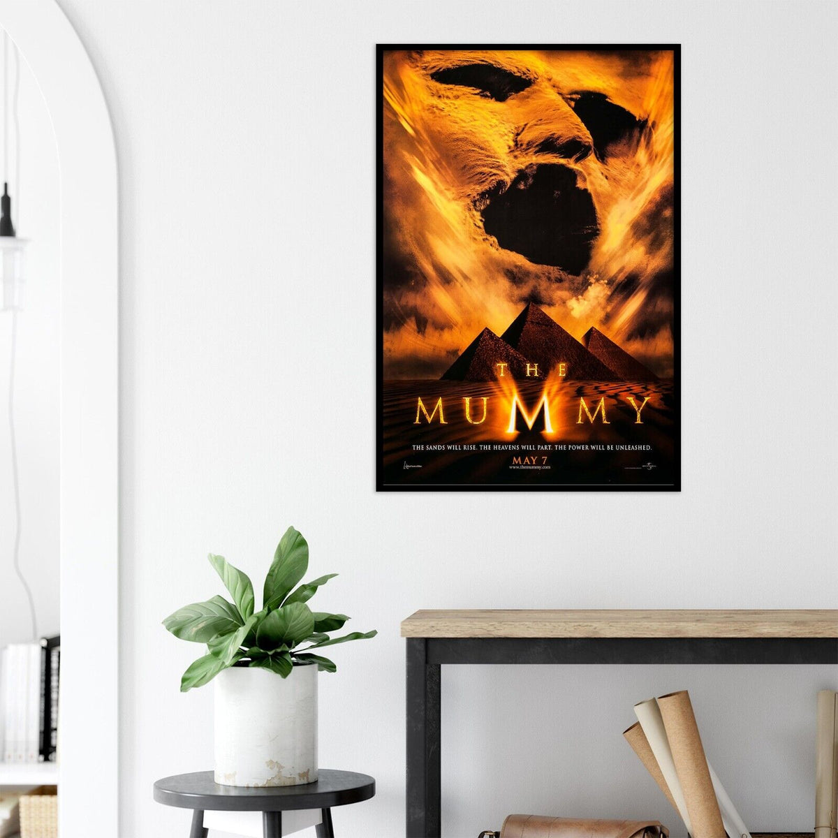 The Mummy - 1999 - Brandon Fraser - Teaser - Movie Poster