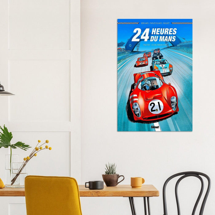 24 Heures Le Mans - 1964-1967 - Vintage Racing Poster