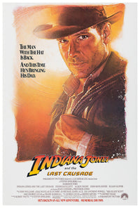 Indiana Jones and the Last Crusade - Movie Poster - 1989 - US Version - Teaser