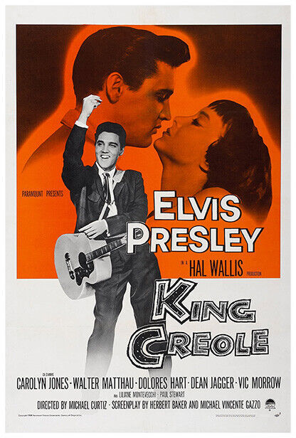 King Creole - 1958 - Movie Poster - US Version