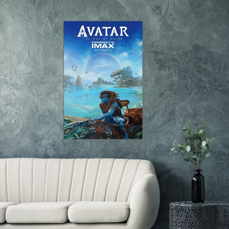 Avatar 2 - The Way of Water Movie Poster 2022 - Alternate #4 - James Cameron