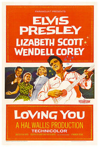 Loving You - 1957 - Movie Poster - US Version