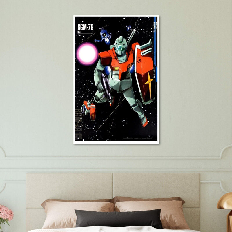 GM - RGM-79 - Gundam Mechanical Poster - Japanese Anime Poster