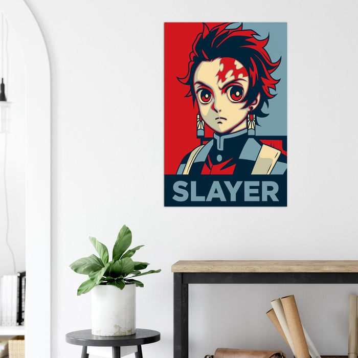 Demon Slayer Tanjiro Kamado Anime Poster Wall Manga Print