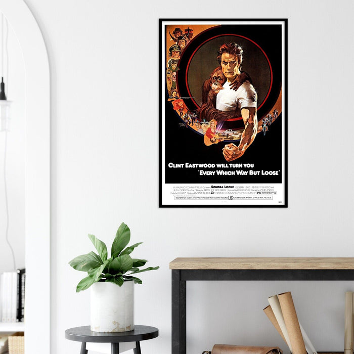 Every Which Way but Loose - Clint Eastwood - Movie Poster - US Version