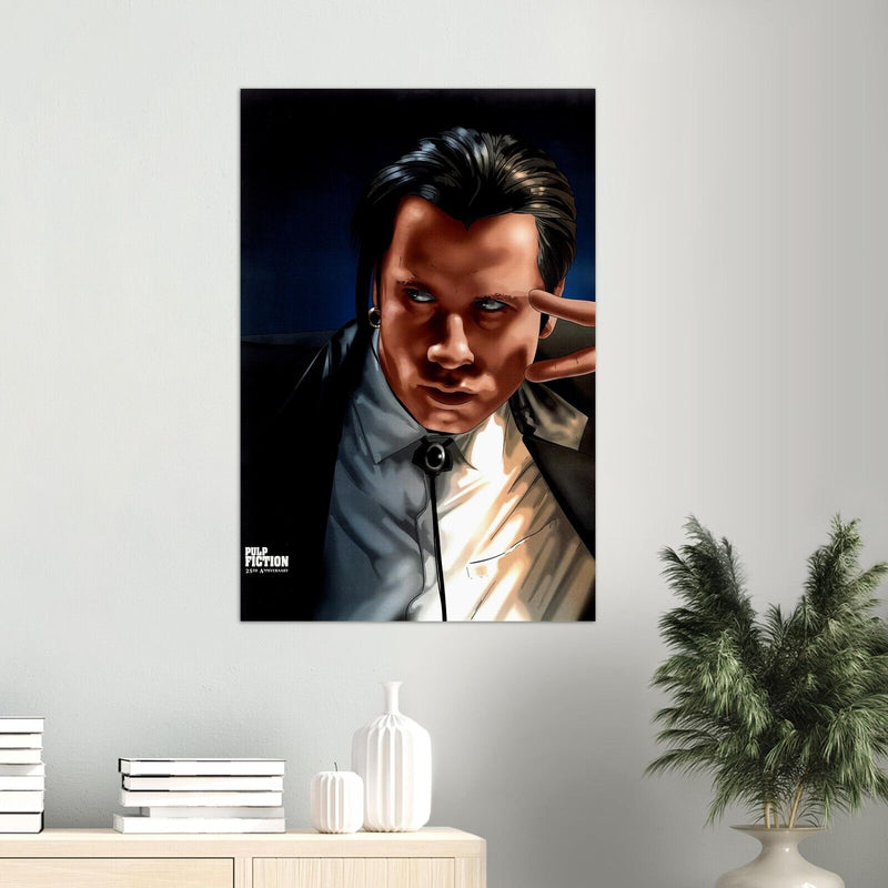 Pulp Fiction Movie Poster - John Travolta