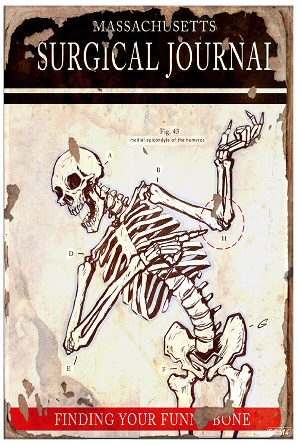 Surgical Journal - Find Your Funny Bone - Fallout 4 Poster