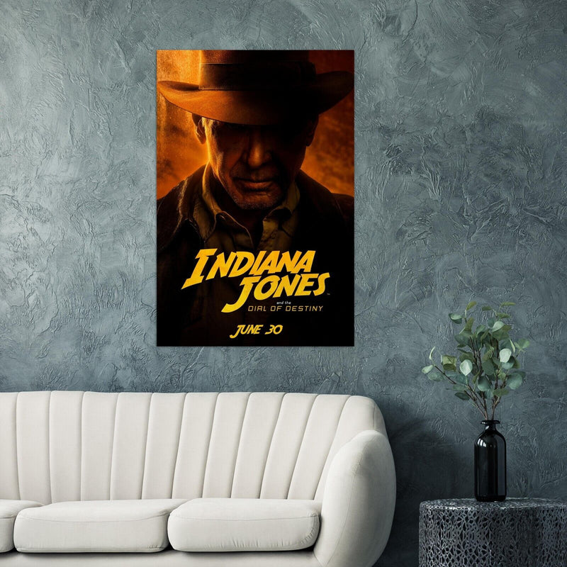 Indiana Jones and the Dial of Destiny - Movie Poster - Teaser Alternate Version