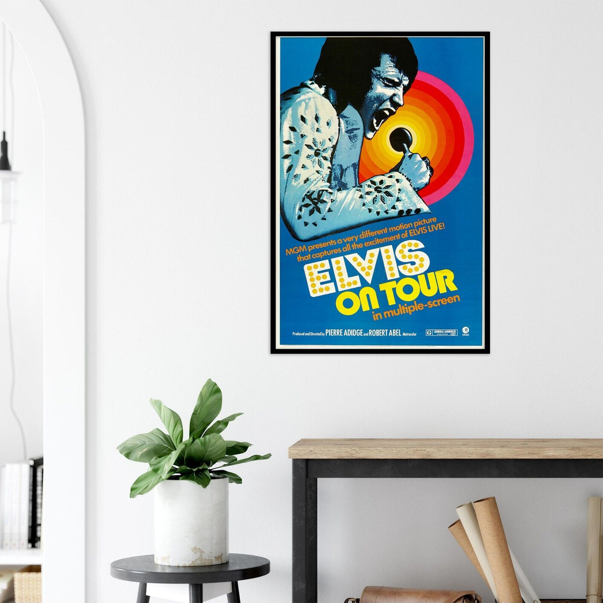 Elvis on Tour - 1972 - Movie Poster - US Release #2