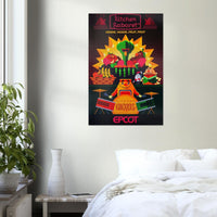 Disney Epcot Center Attraction Poster - Kitchen Kabaret - Disney World D23