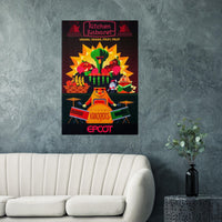 Disney Epcot Center Attraction Poster - Kitchen Kabaret - Disney World D23