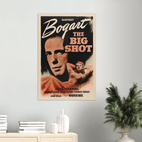The Big Shot - Vintage Movie Poster - Film Noir