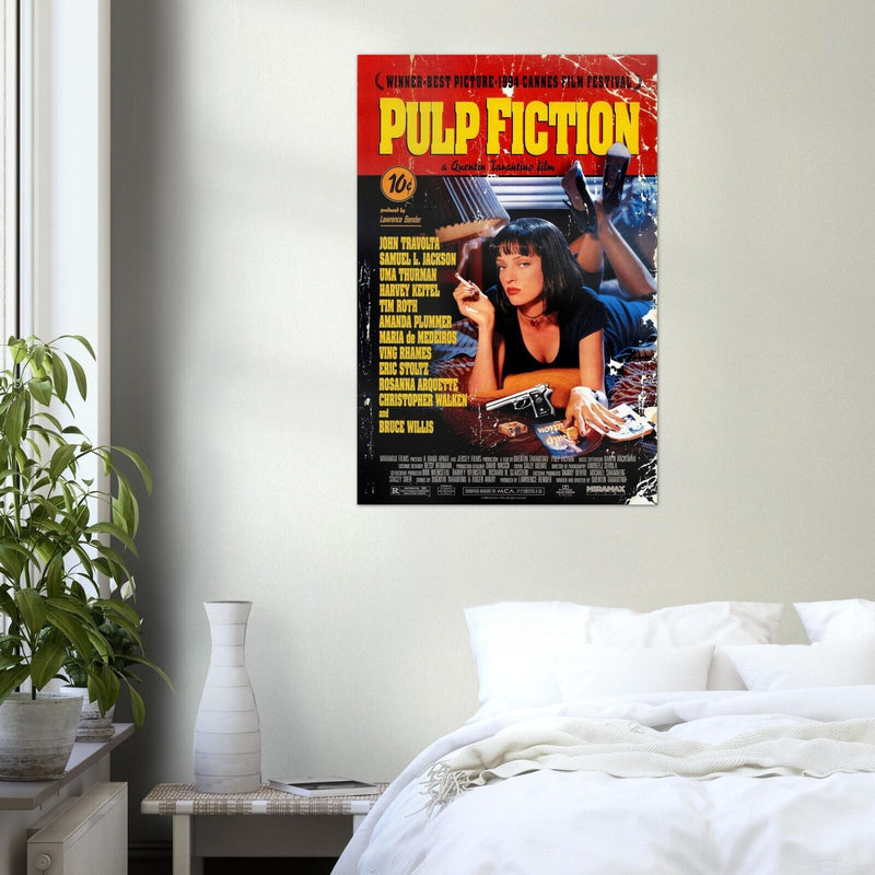 Pulp Fiction Movie Poster - Quentin Tarantino - Original US Version