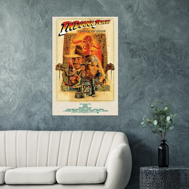 Indiana Jones and Temple of Doom - Movie Poster - US Version #1