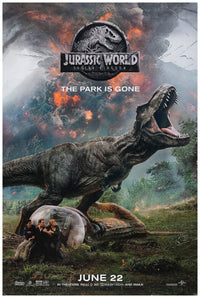 Jurassic World - Fallen Kingdom - 2018 - Movie Poster - US Release - Teaser #2