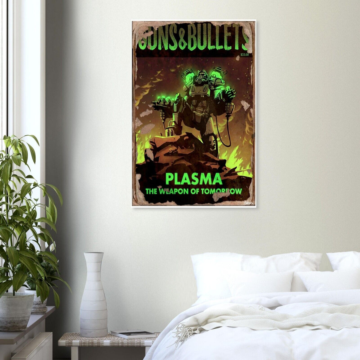 Guns & Bullets - Plasma: The Weapon of Tomorrow - Fallout 4 Poster