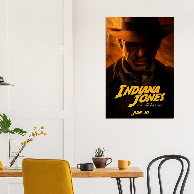 Indiana Jones and the Dial of Destiny - Movie Poster - Teaser Alternate Version