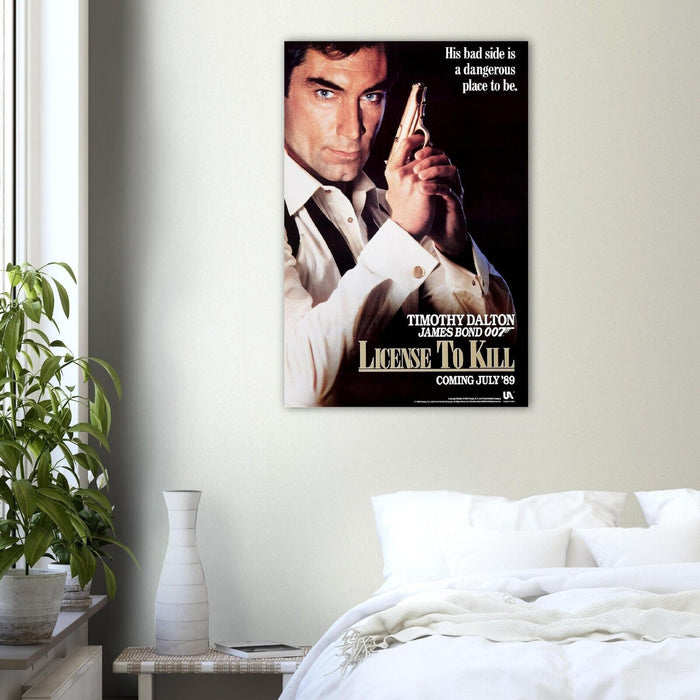 License to Kill - James Bond 007 Movie Poster - Timothy Dalton - Teaser