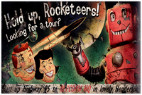 Fallout Poster Hold Up Rocketeers Video Game Poster Gaming