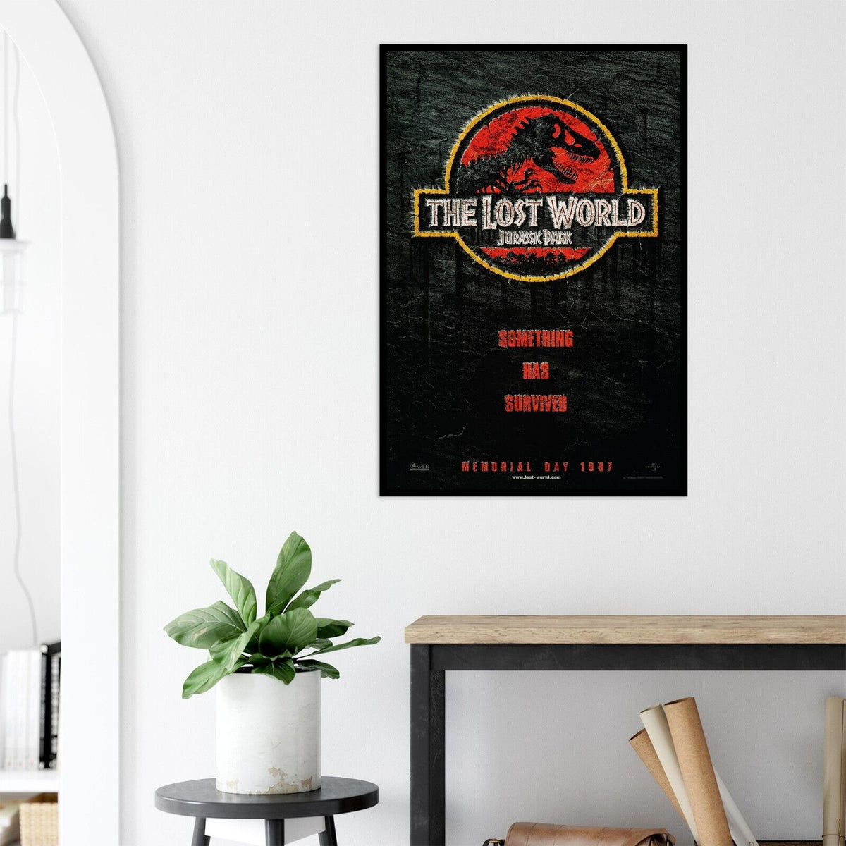 Jurassic Park - Lost World - 1997 - Movie Poster - US Release - Teaser #2