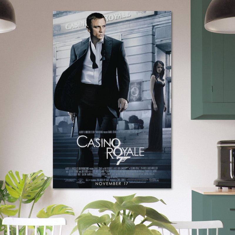 Casino Royale - James Bond 007 Movie Poster - Daniel Craig - US Teaser #3