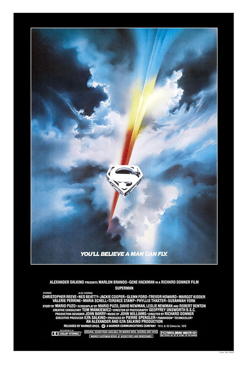 Superman - Christopher Reeves - Movie Poster - 1978 - US Version