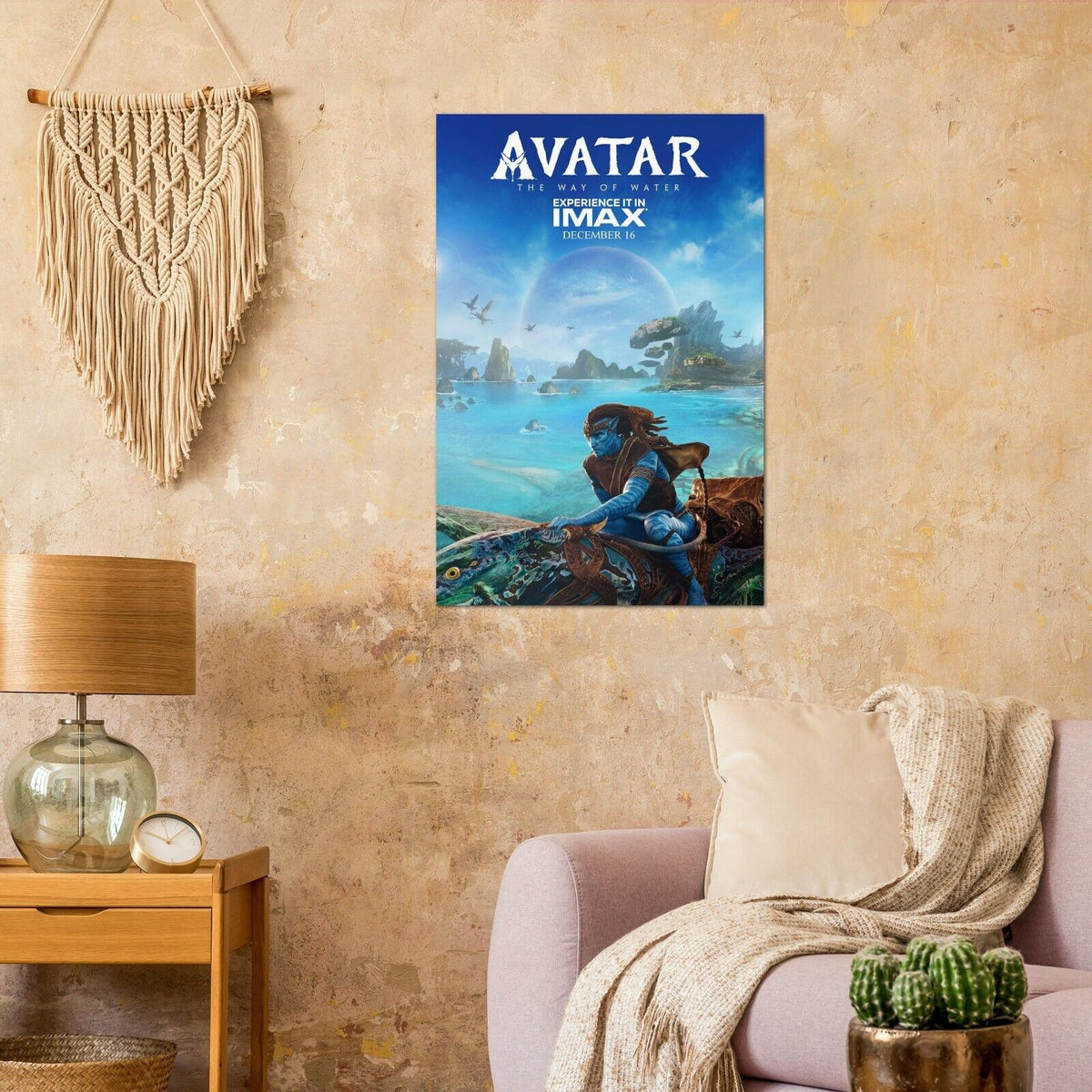 Avatar 2 - The Way of Water Movie Poster 2022 - Alternate #4 - James Cameron