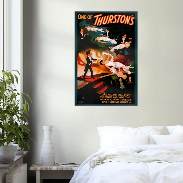 Vintage Magician Poster – Thurston #4 – Magic themed Wall Art Print