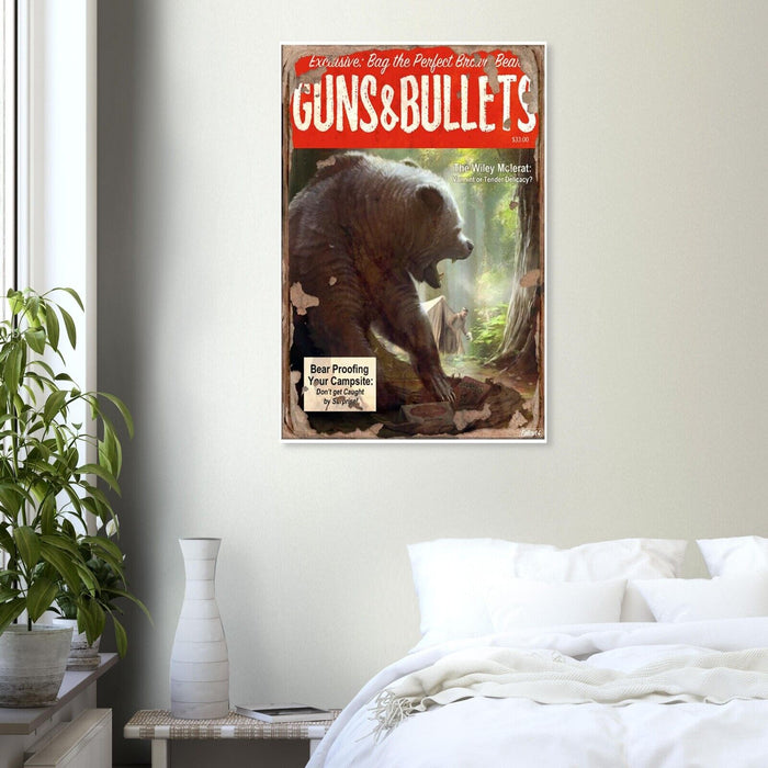 Guns & Bullets - Bag the Perfect Brown Bear - Fallout 4 Poster