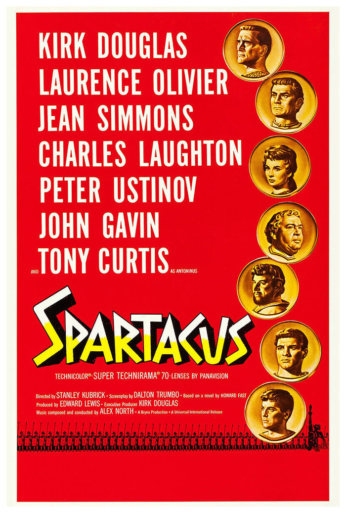 Spartacus - Movie Poster - 1960 - US Version #2