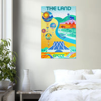Disney Epcot Center Attraction Poster - The Land - Disney World D23