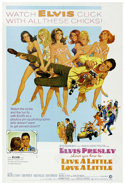 Live a Little Love a Little - 1968 - Movie Poster - US Version