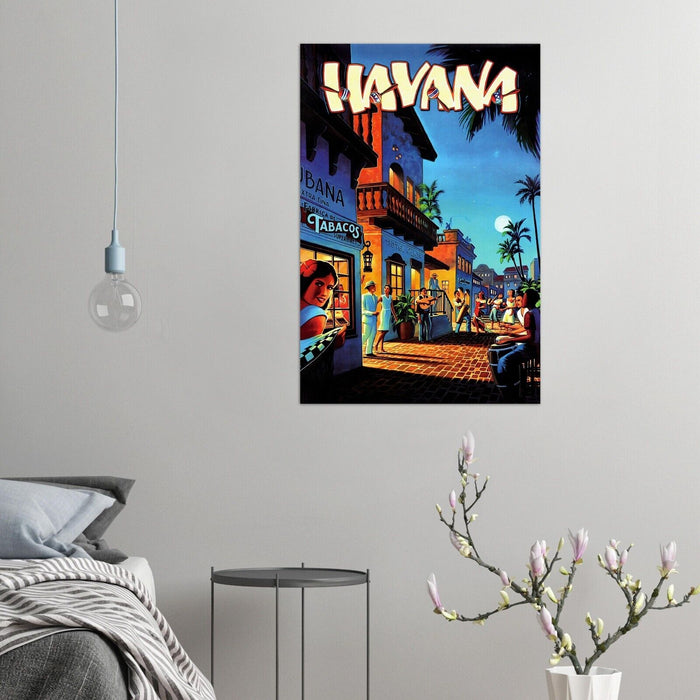 Havana - Cuba Vintage Travel Poster