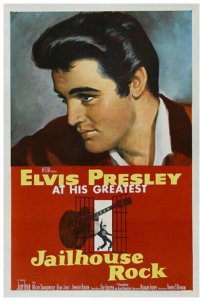 Jailhouse Rock - 1957 - Movie Poster - US Version #2