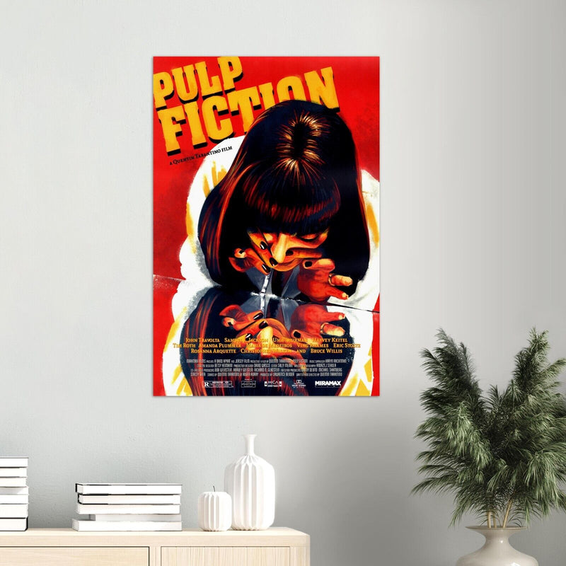 Pulp Fiction Movie Poster - Quentin Tarantino - Alternate #3