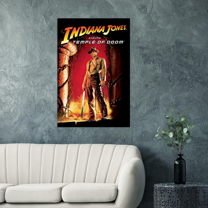 Indiana Jones and Temple of Doom - Movie Poster - US Version #3