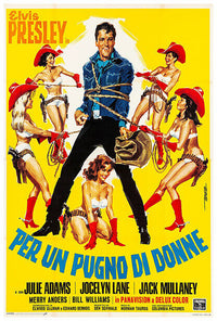 Tickle Me - 1965 - Movie Poster - Italian Version