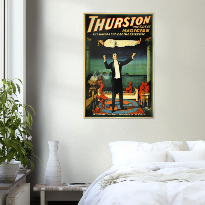 Vintage Magician Poster – Thurston #7 – Magic themed Wall Art Print