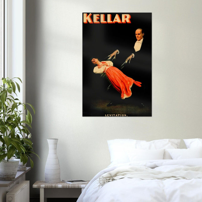 Vintage Magician Poster – Kellar #3 – Magic themed Wall Art Print