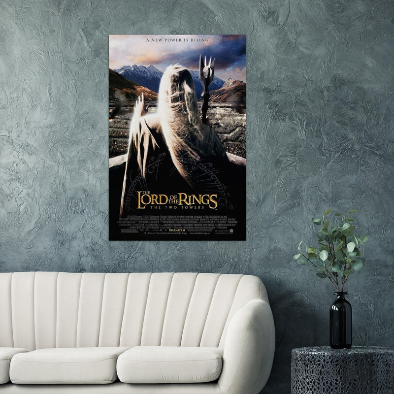 The Two Towers - Lord of the Rings Movie Poster - Teaser #2