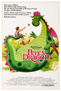 Pete's Dragon - Disney - Movie Poster - 1977 - US Release