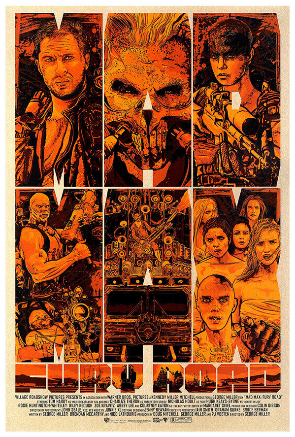 Mad Max - Fury Road - Movie Poster - Alternate Version - Tom Hardy