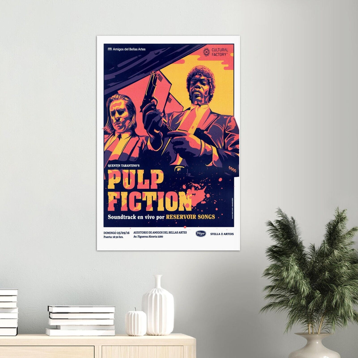 Pulp Fiction Movie Poster - Quentin Tarantino - Alternate #5