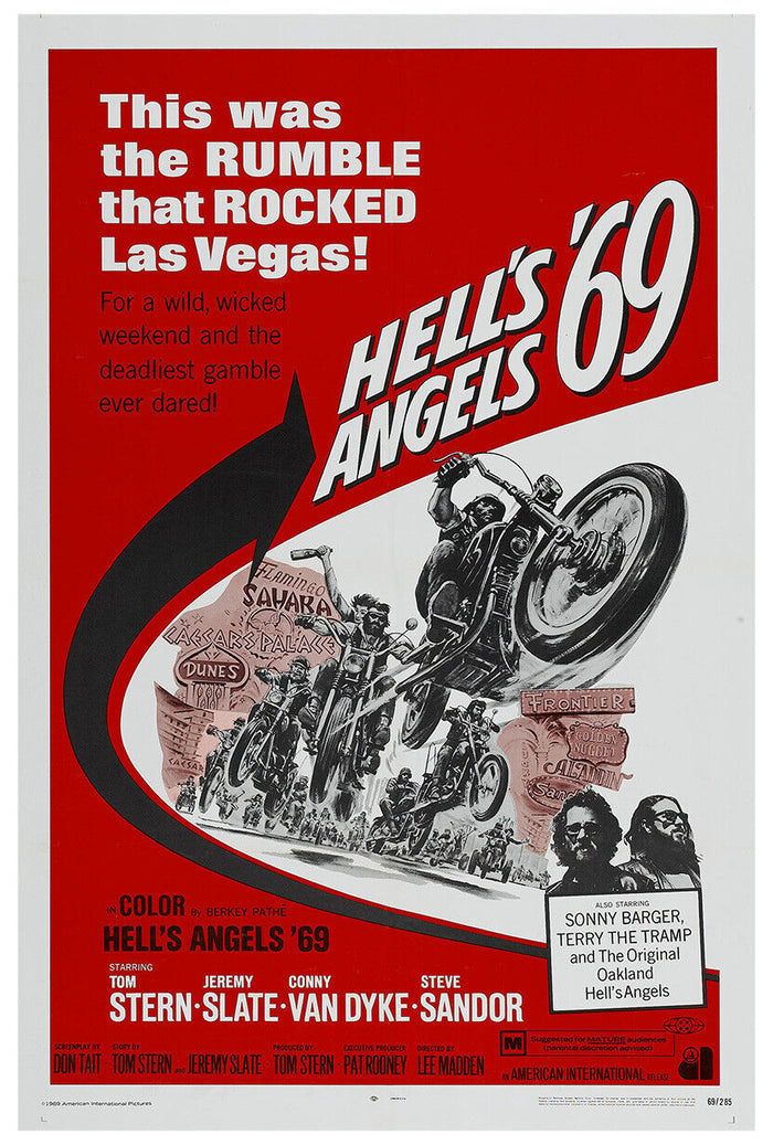 Hells Angels '69 - Movie Poster - 1969 - US Version